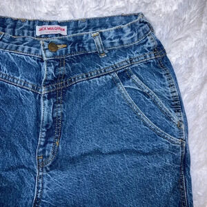 Jack MulQueen Jeans Size 29 inch Waist Dark Wash Vintage Tagged 16